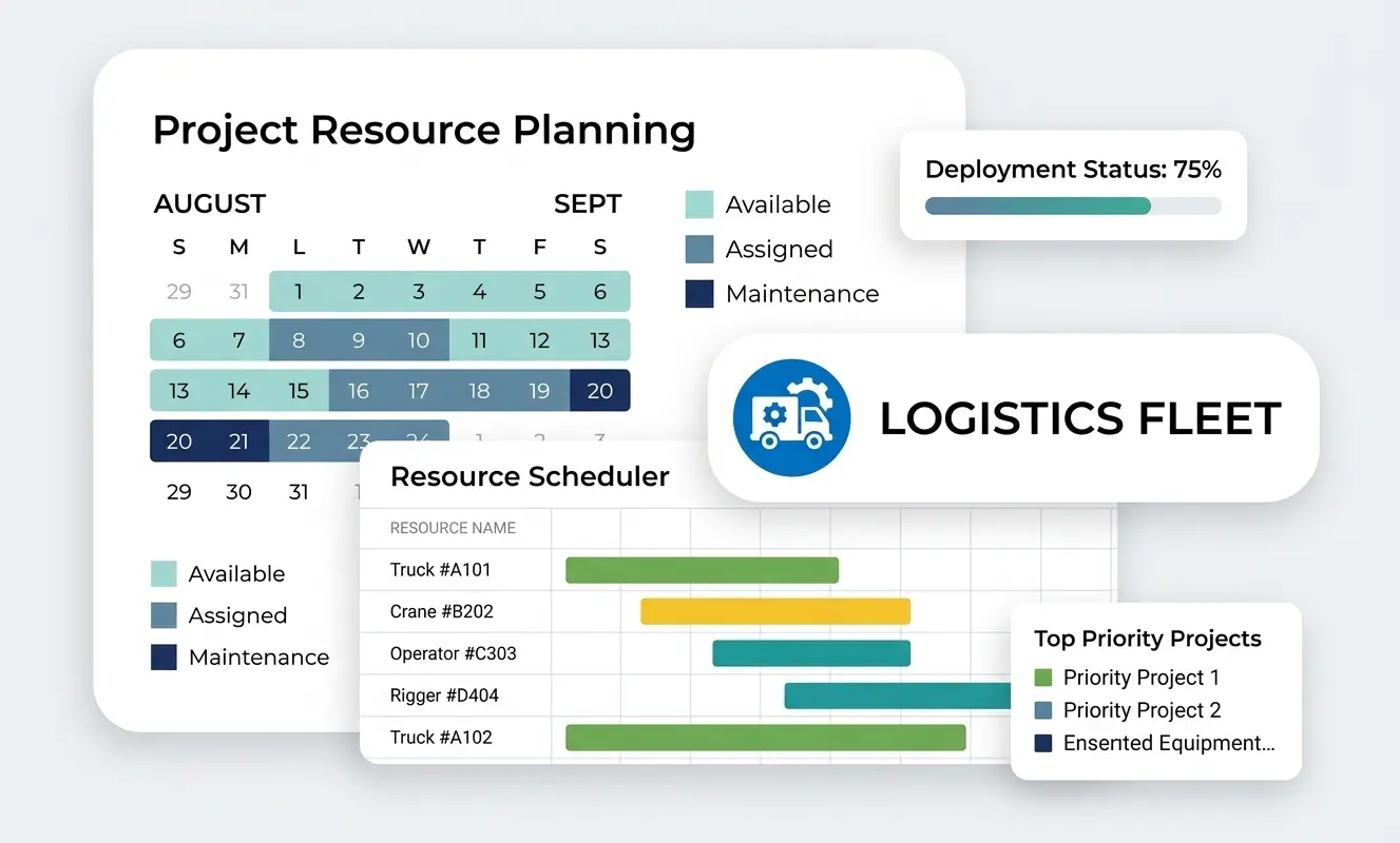 Repeat general contractor activity tracked across multiple projects